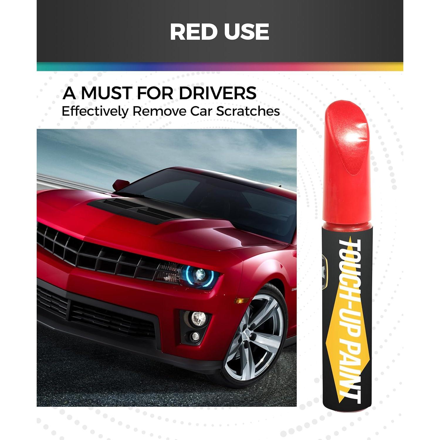 Bolígrafo de Pintura UBOG 50ml Rojo para Rayones de Coche