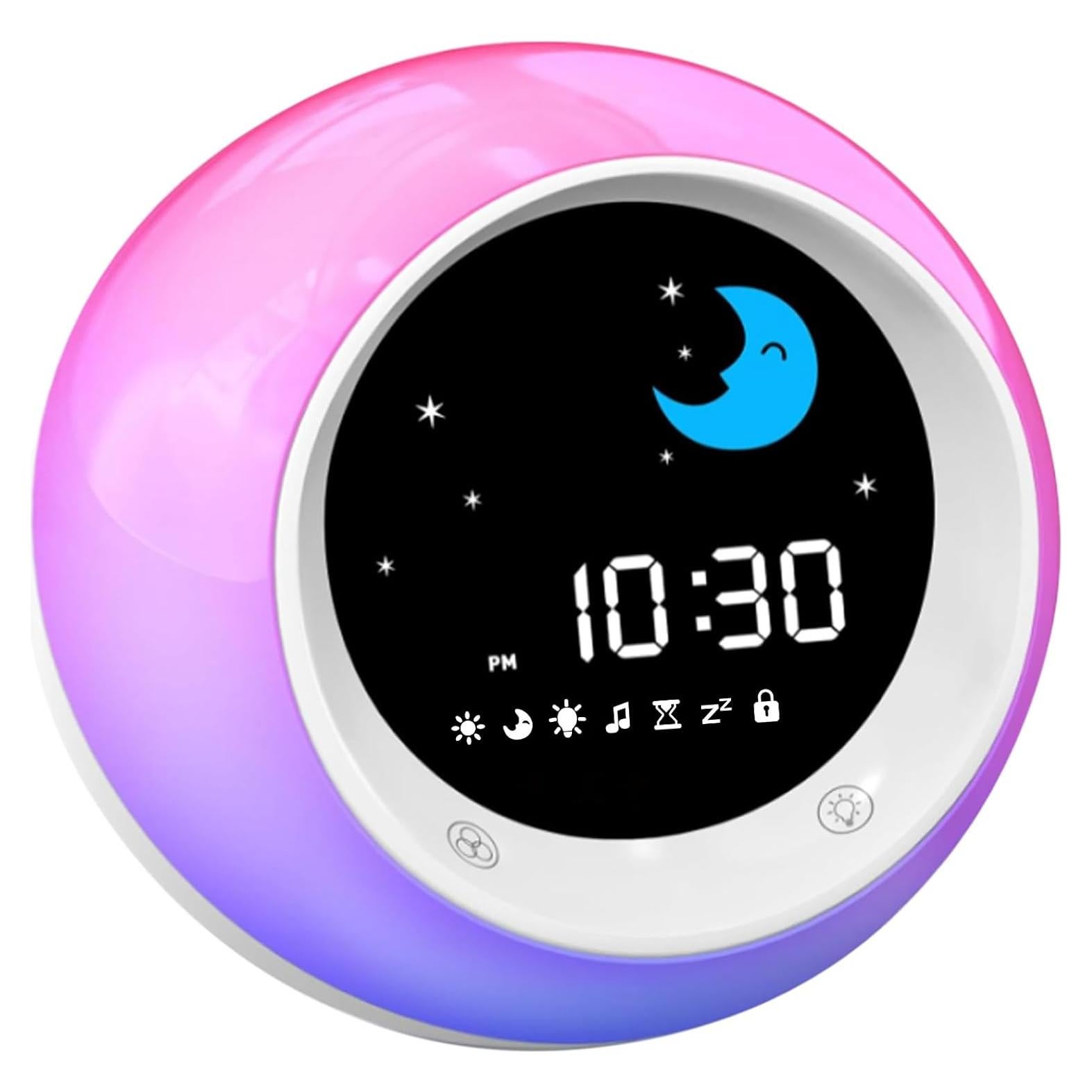 Reloj Despertador Infantil I·CODE con Luz y Sonidos