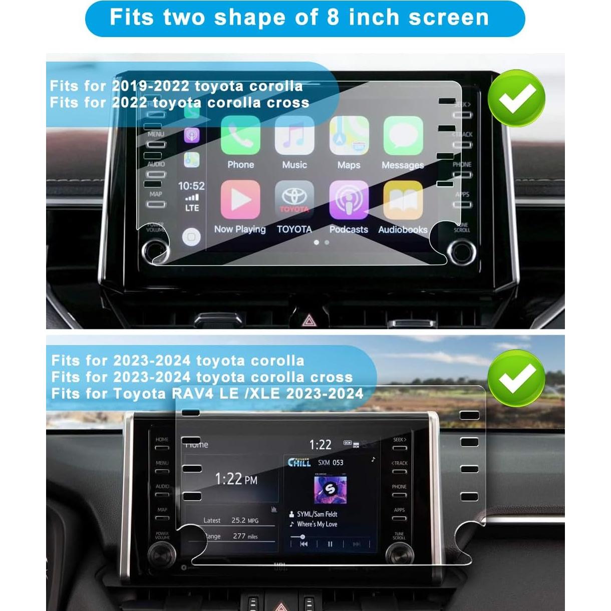 Soporte para Teléfono de Coche KEPHTH 8 Pulgadas Ajustable