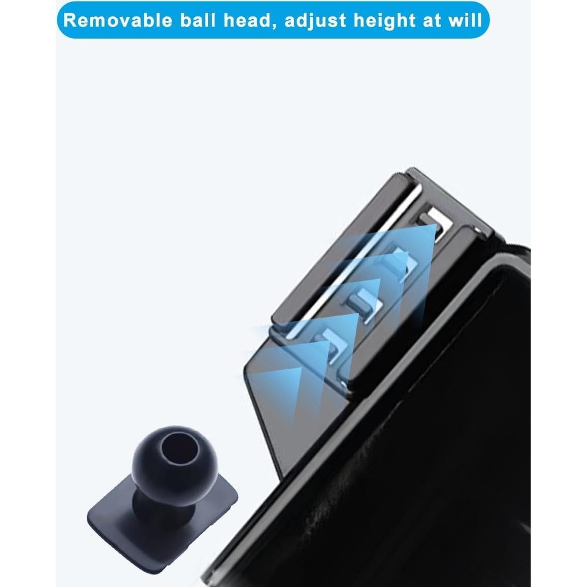 Soporte para Teléfono de Coche KEPHTH 8 Pulgadas Ajustable