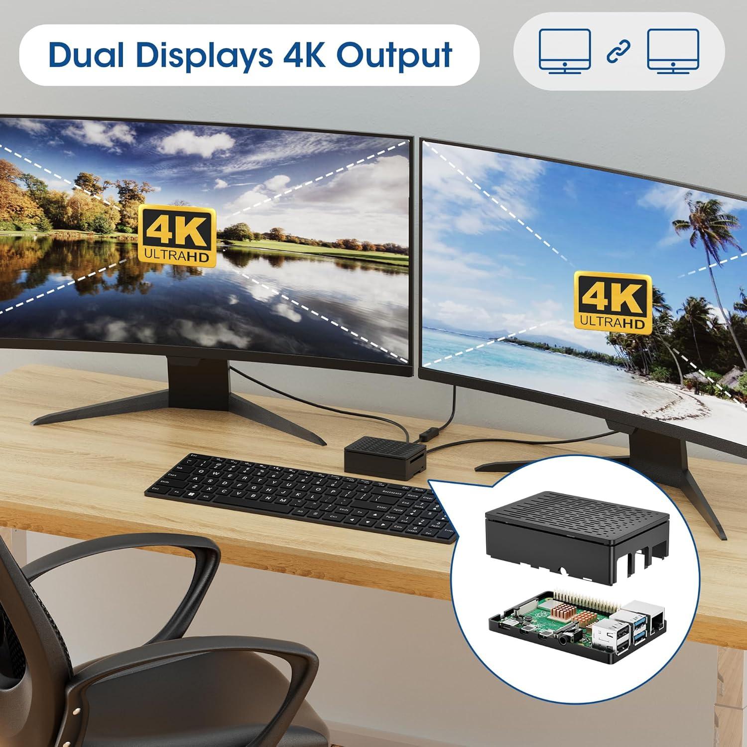 Kit de Inicio Raspberry Pi 4 4GB con Accesorios Completos