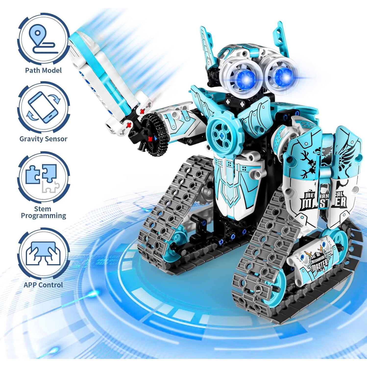 Kit de Construcción de Robots Amy&Benton 6 en 1 Control Remoto