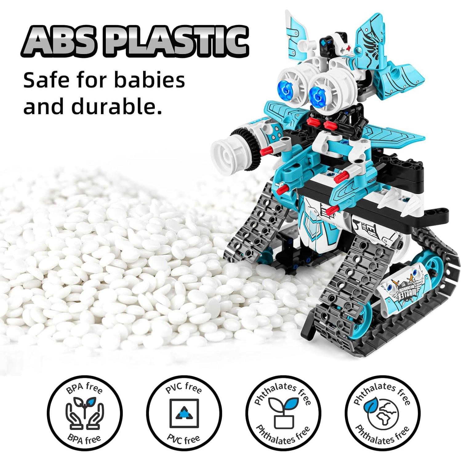 Kit de Construcción de Robots Amy&Benton 6 en 1 Control Remoto