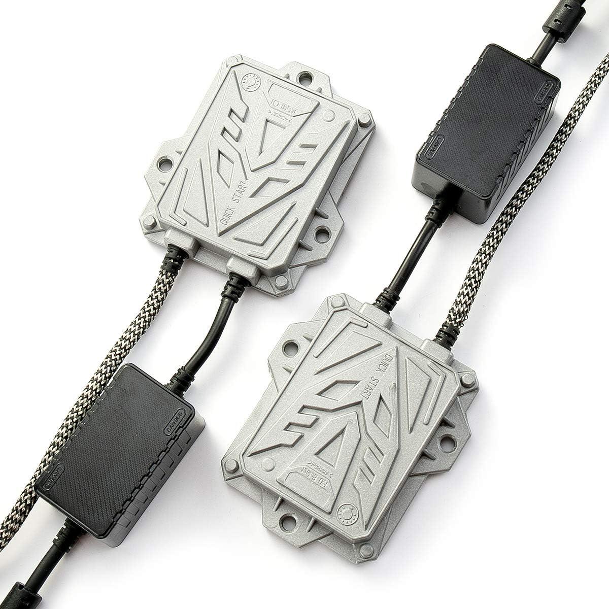 Balasto HID Canbus 55W HYB H11 H7 H8 H9 H4 12V Paquete 2