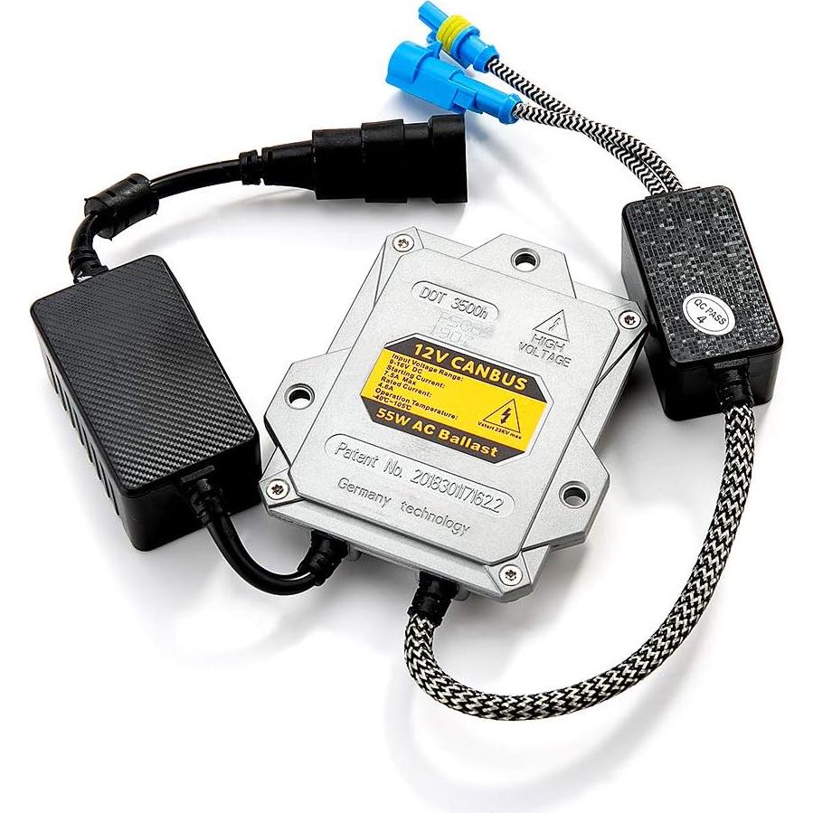 Balasto HID Canbus 55W HYB H11 H7 H8 H9 H4 12V Paquete 2