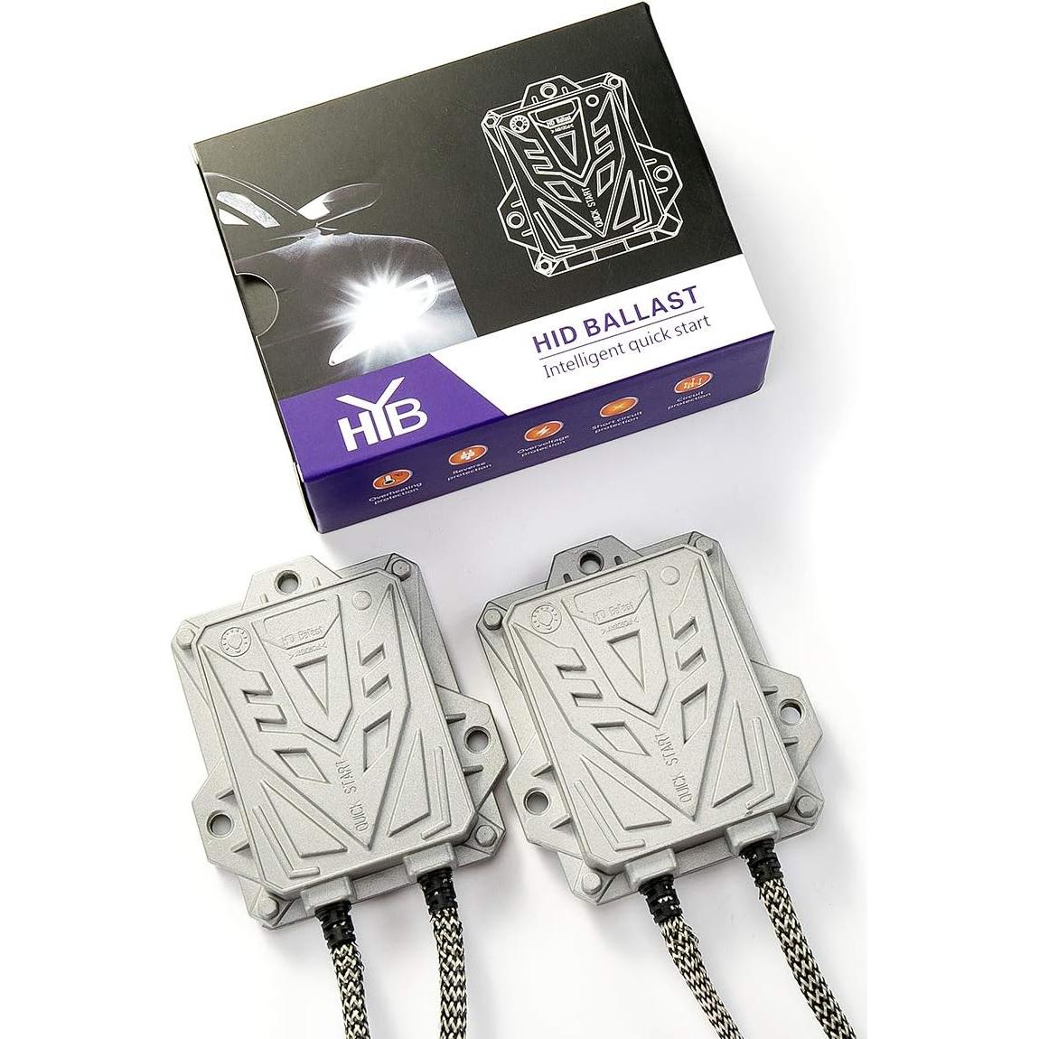 Balasto HID Canbus 55W HYB H11 H7 H8 H9 H4 12V Paquete 2