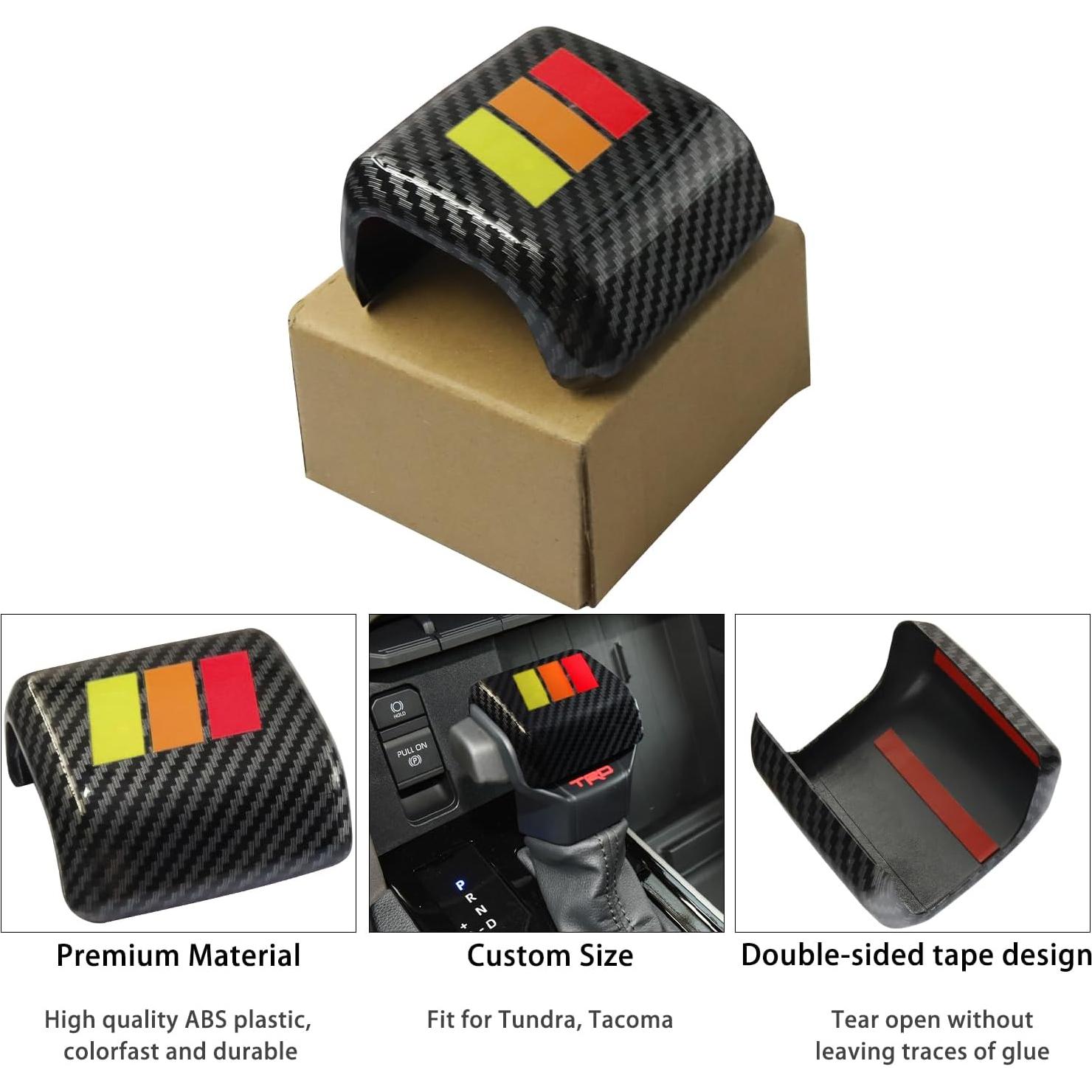 Cubierta de Perilla de Cambio LOCOY para Toyota Tundra/Tacoma 2022-2025