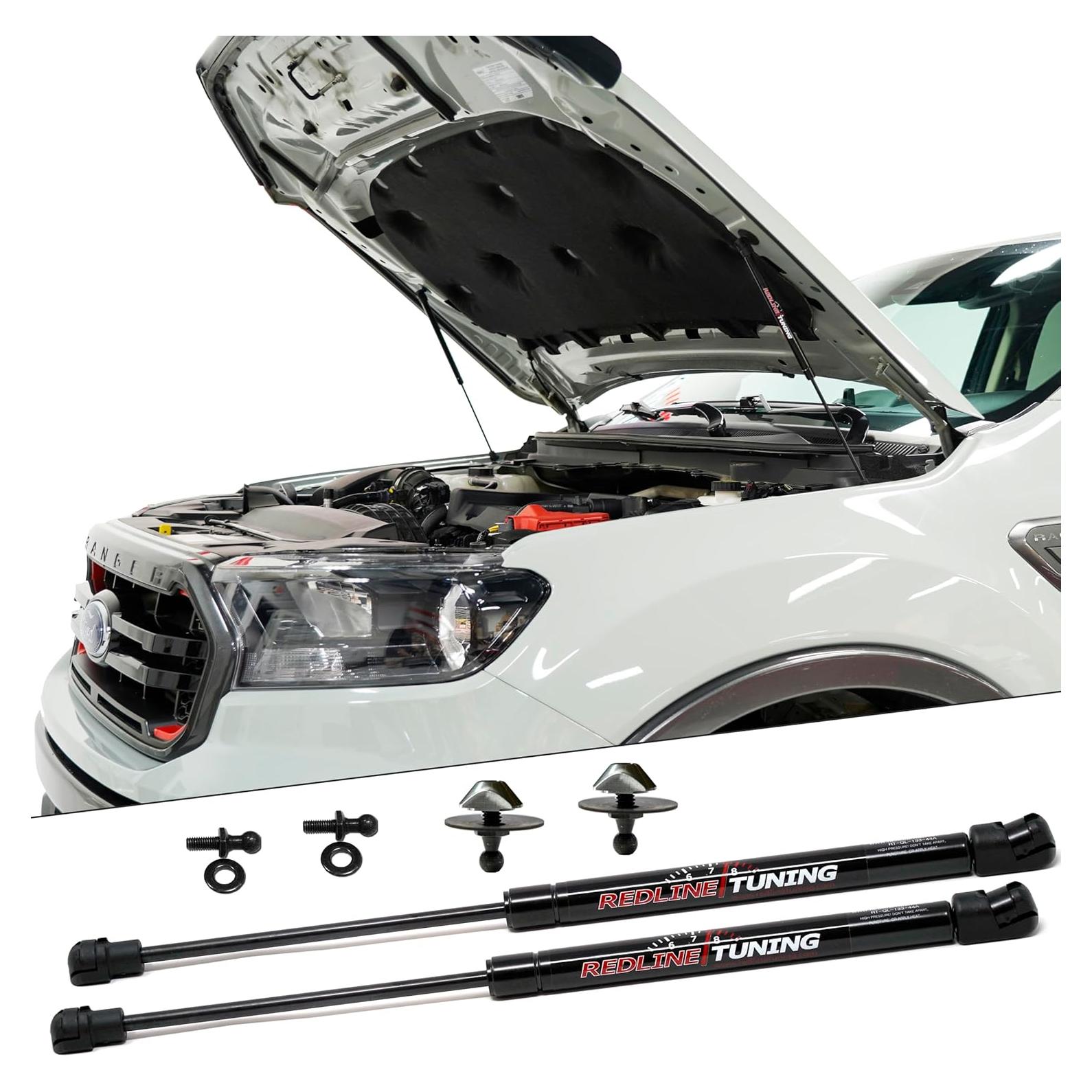 Sistema Hood QuickLIFT Plus Redline Tuning para Ford Ranger 2022-2023