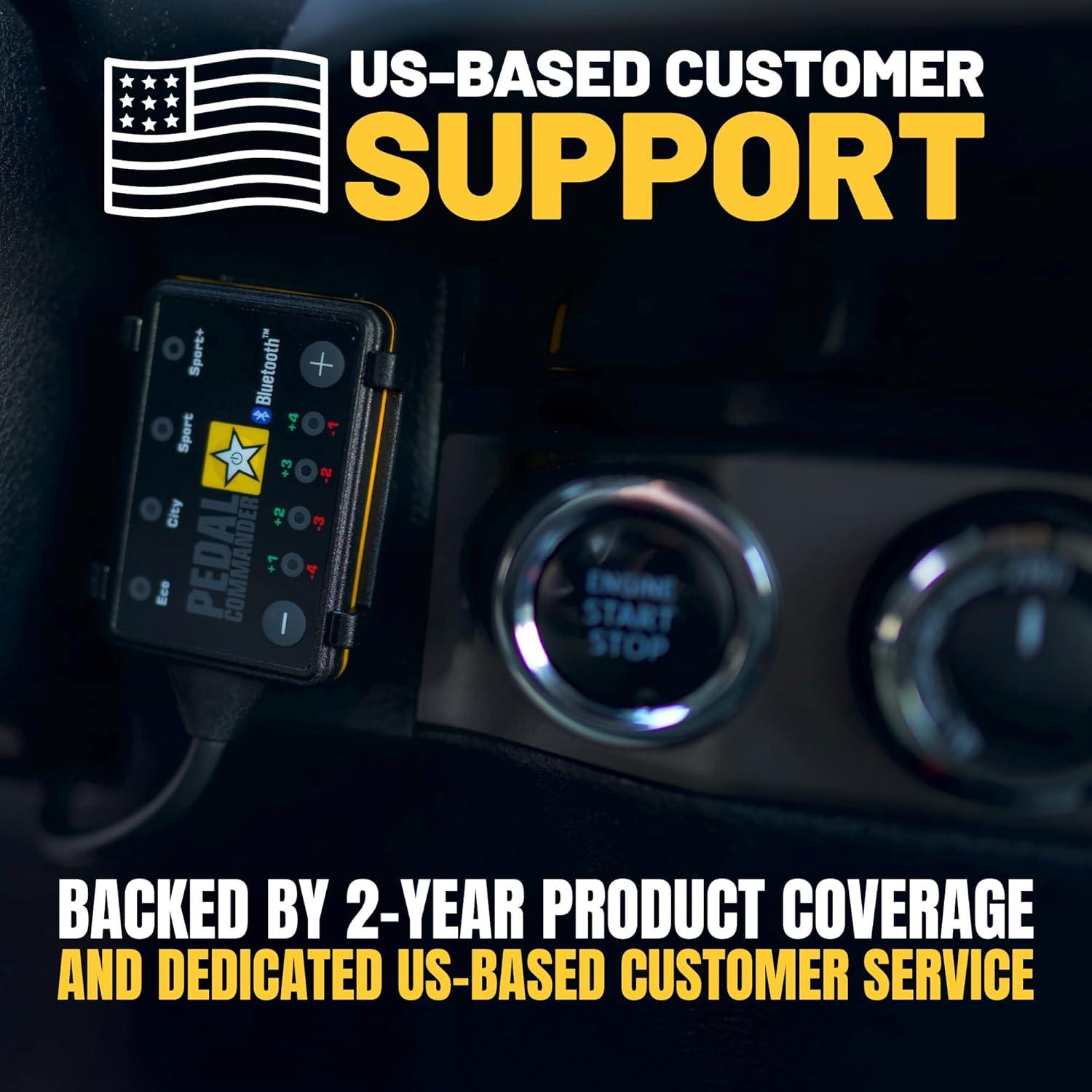 Controlador de Respuesta Acelerador Pedal Commander PC31-BT para Dodge Ram 2007-2018