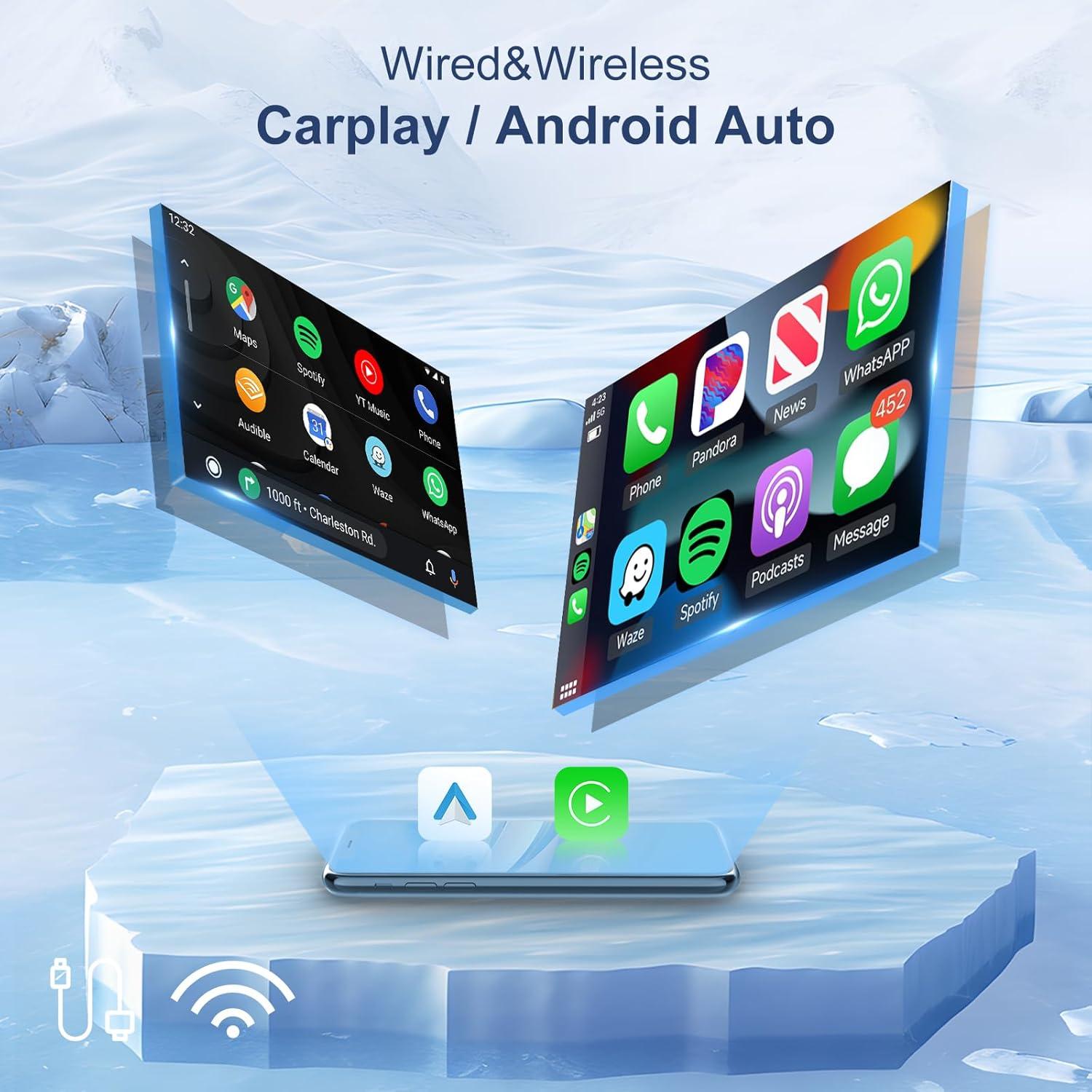 Radio de Coche METEESER para Chrysler PT Cruiser 2005-2010