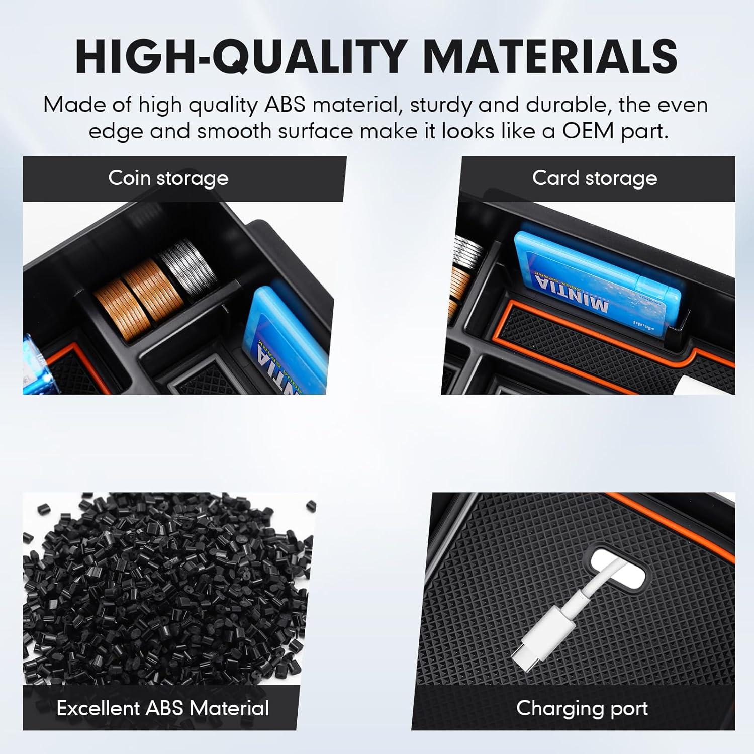 Organizador de Consola Central Autorder 2PCS para Toyota 4Runner 2010-2024