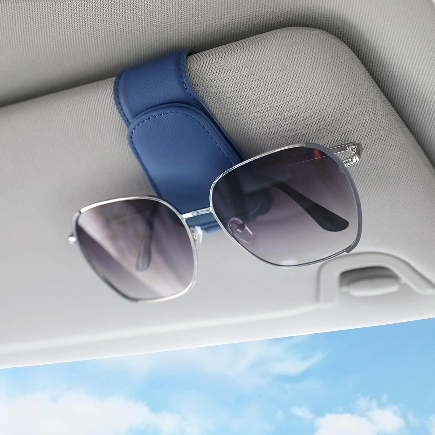 Soporte de Gafas de Sol KanSmart para Visera de Coche - Azul
