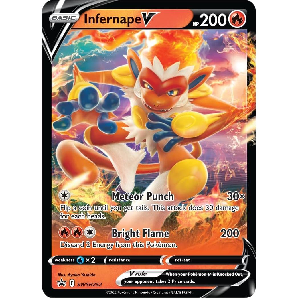 Caja de Cartas de Comercio Pokémon Infernape V - 2022