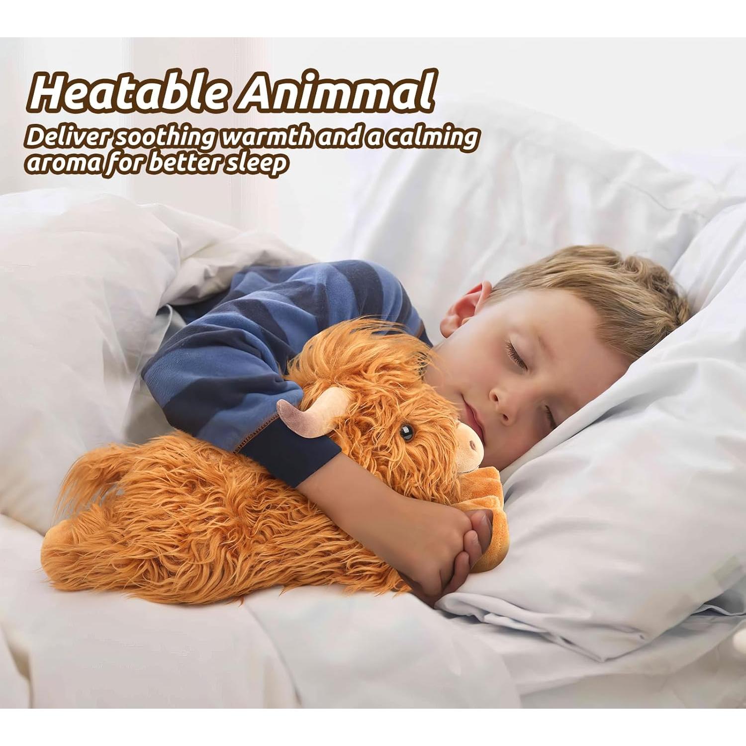 Almohadilla de Calentamiento de Peluche Cuckool Vaca 38cm