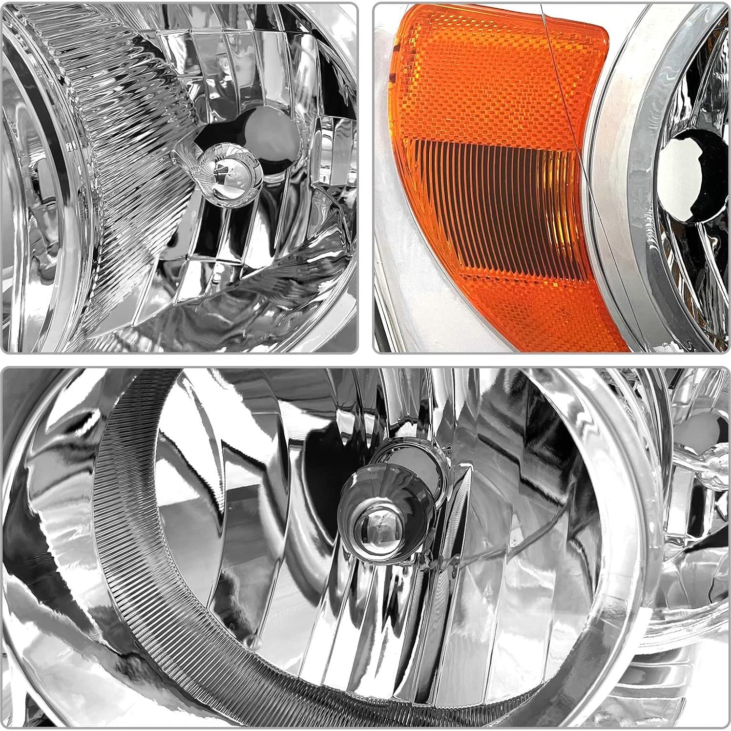 Faros para Dodge Ram 2006-2009 AD CARLIGHTS Lente clara