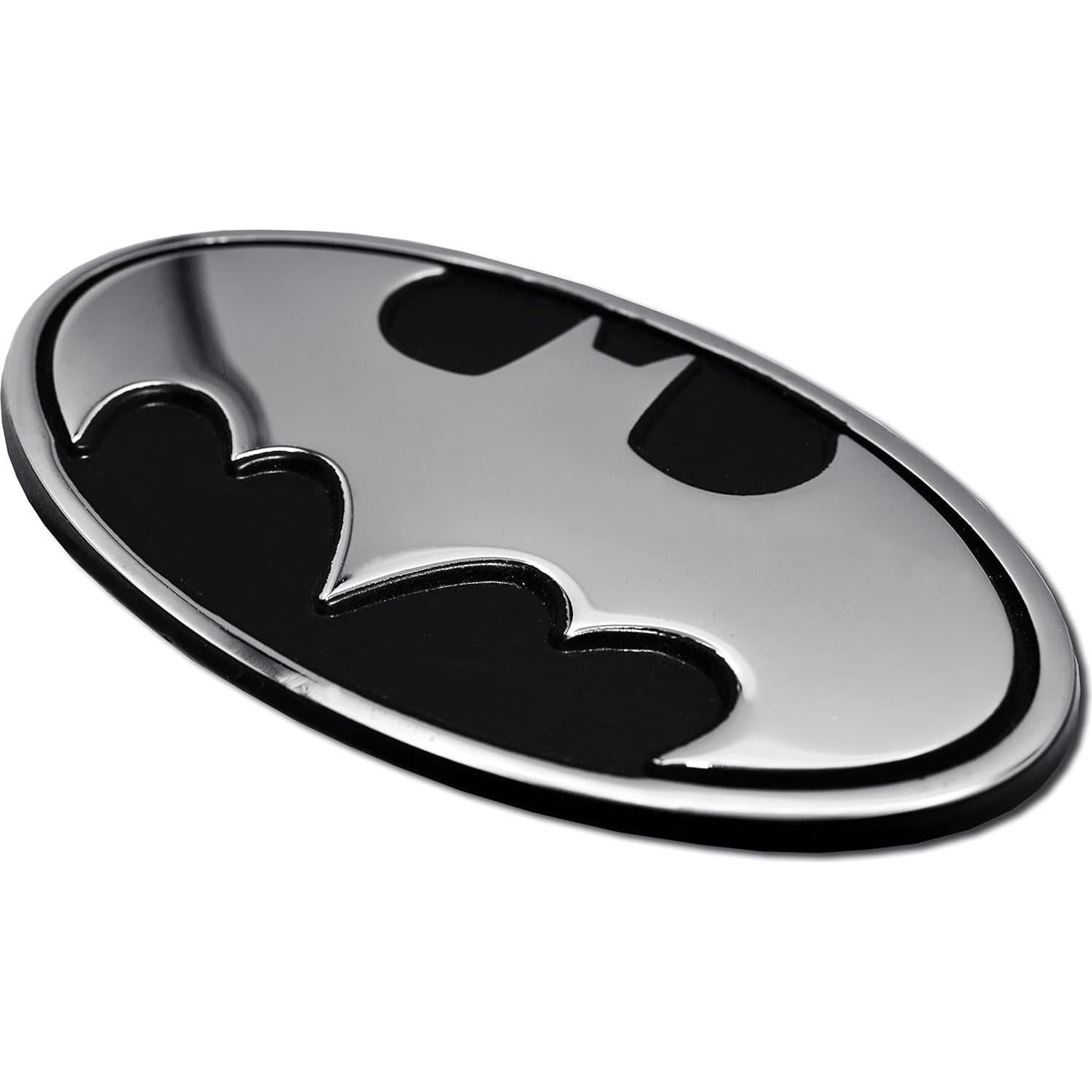 Emblema de Auto Cromo Batman Elektroplate 3.8 x 2.25 cm