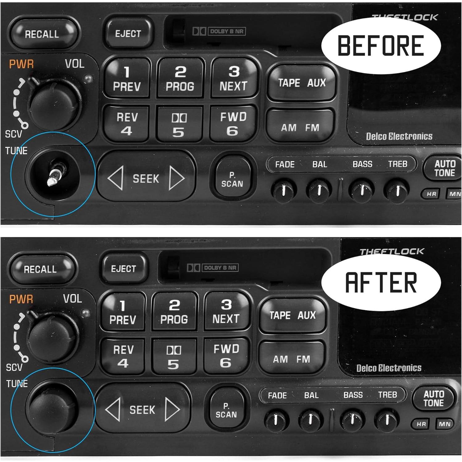 Perilla de Sintonización RDBS Compatible GM 16195409