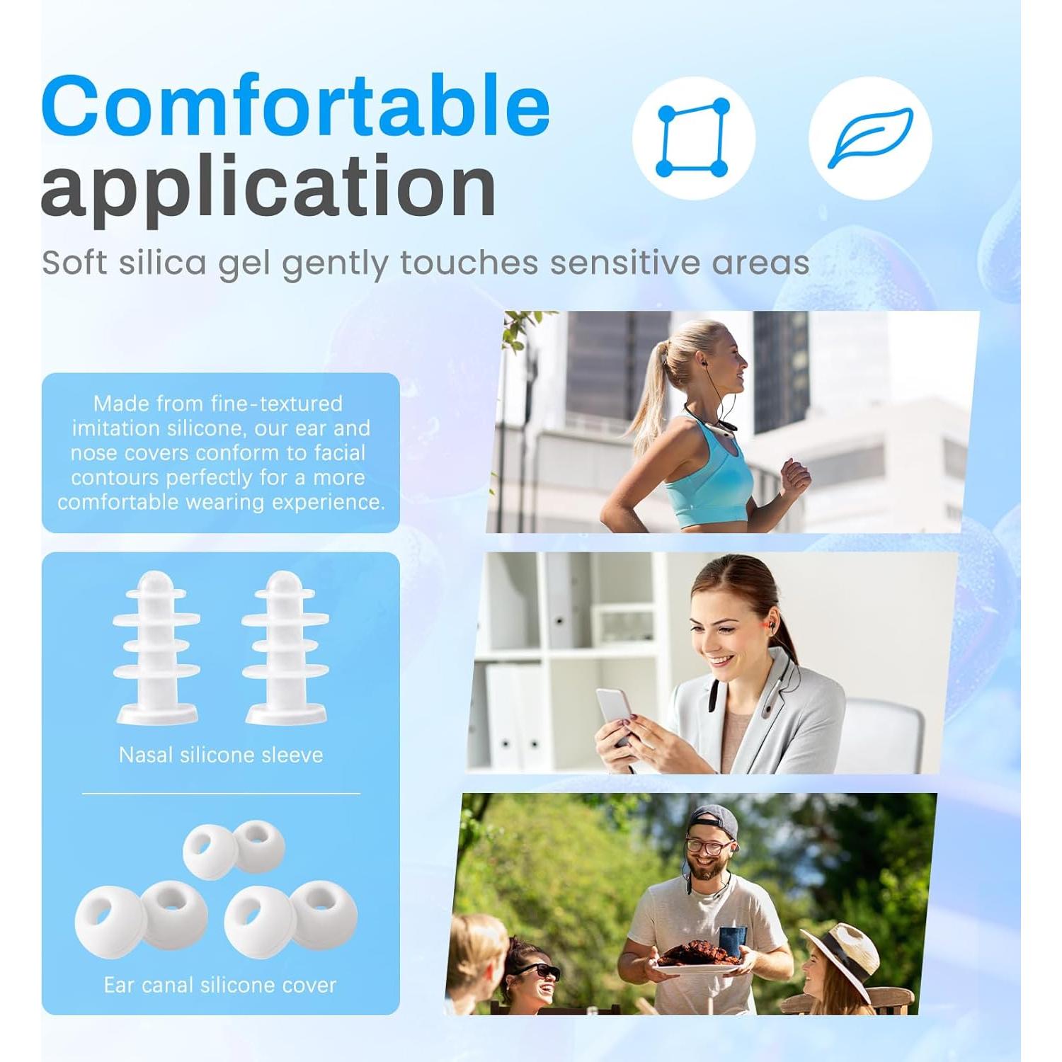 Dispositivo Terapia Luz Roja 650nm TEE-TEA Nariz y Oreja