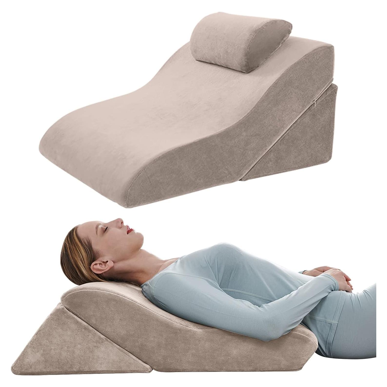 Conjunto de Almohadas en Cuña Axelrod 3 Piezas Espuma Ajustable
