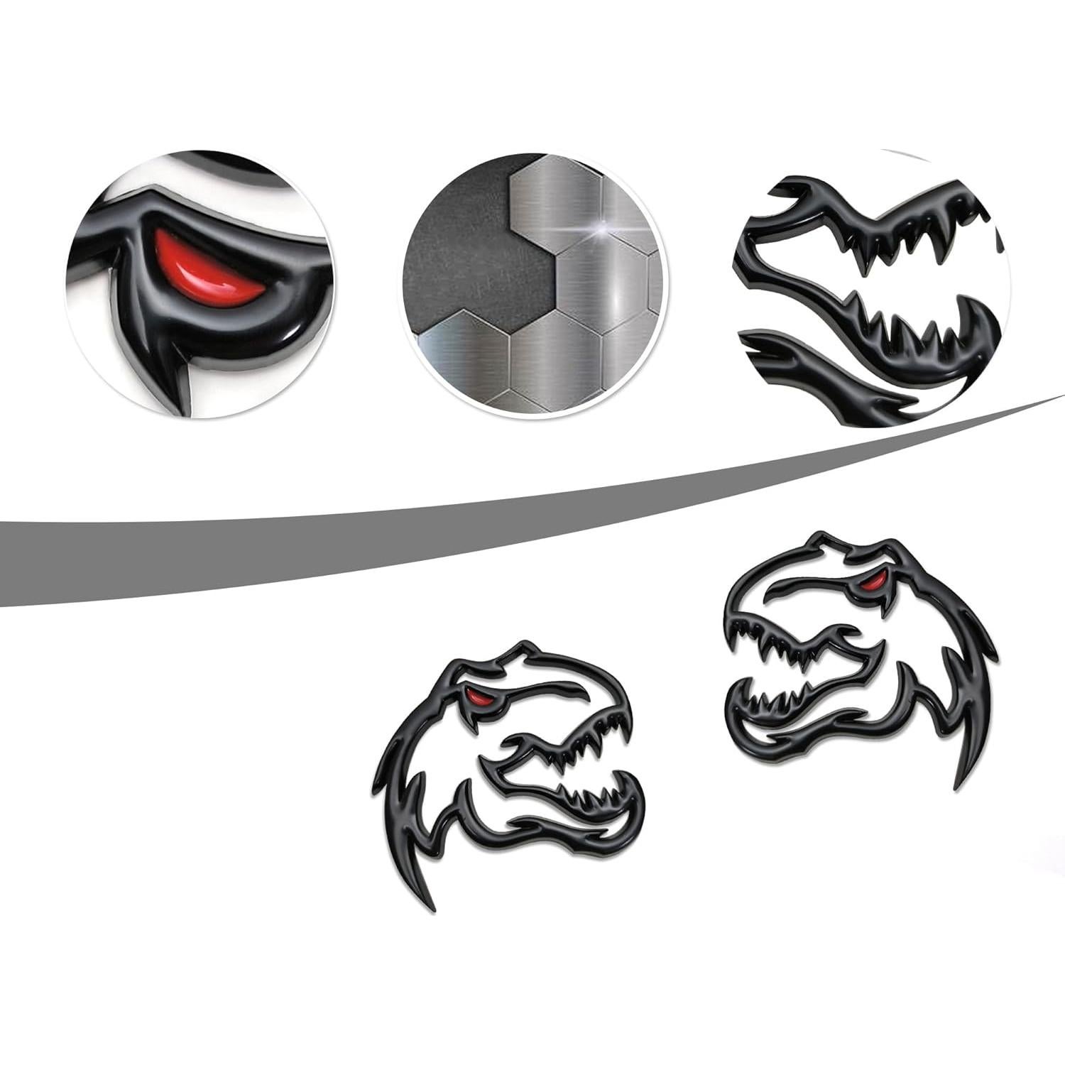 Emblemas metálicos Redeye para Dodge RAM 1500 2500 3500