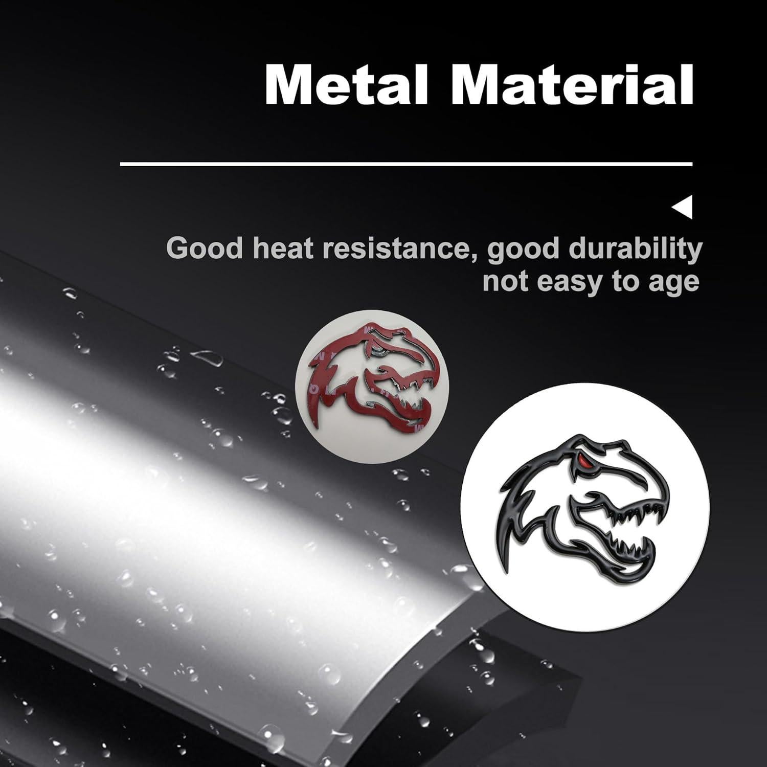 Emblemas metálicos Redeye para Dodge RAM 1500 2500 3500