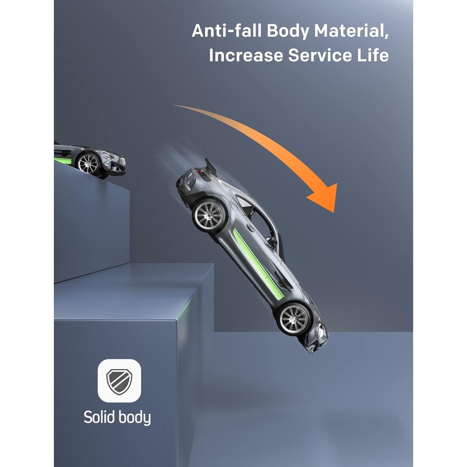 Coche RC MIEBELY Mercedes Benz GT R Pro 1/12 12 km/h