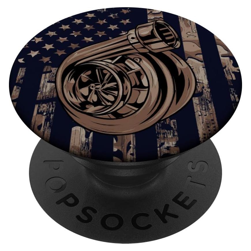 PopGrip Adhesivo Camo Bandera Americana Turbo - PopSockets
