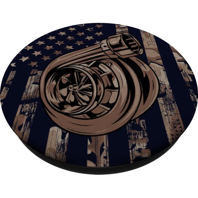 PopGrip Adhesivo Camo Bandera Americana Turbo - PopSockets