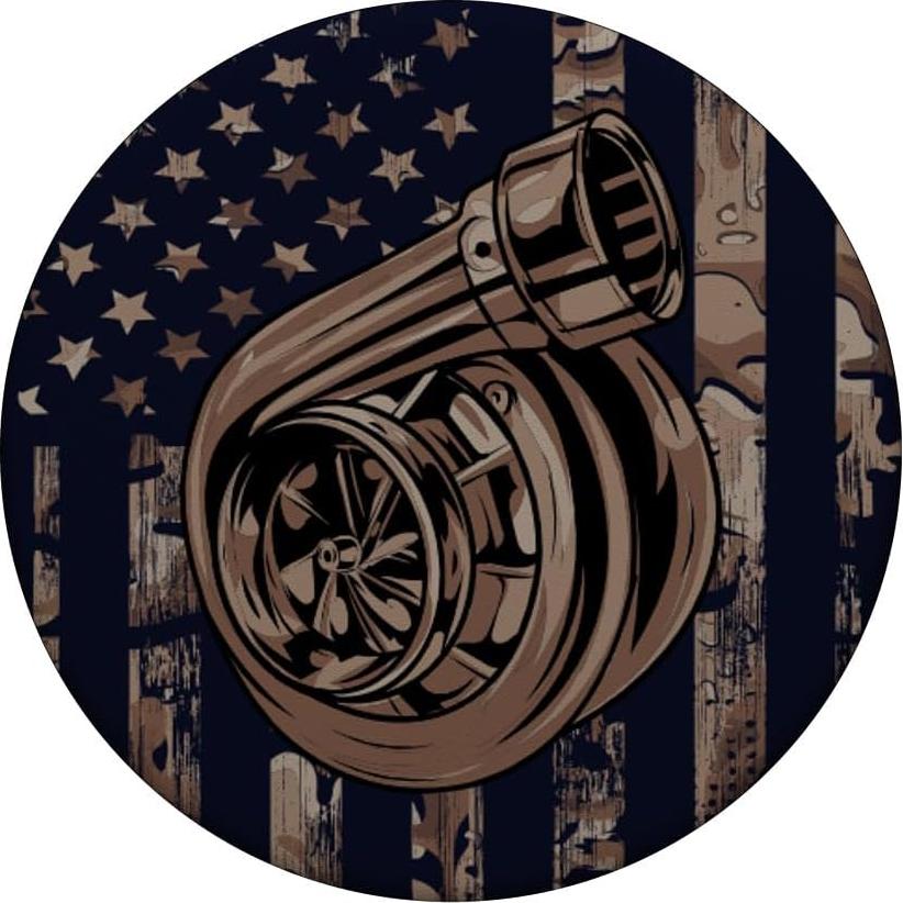 PopGrip Adhesivo Camo Bandera Americana Turbo - PopSockets