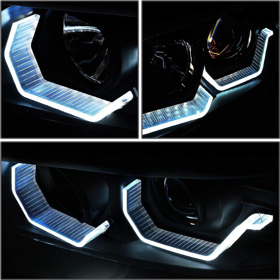 Faro LED DNA MOTORING HL-3D-E9005 Carcasa Negra 35W