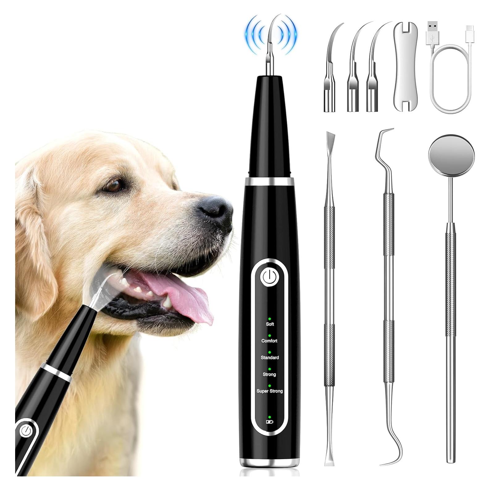 Removedor de sarro dental para perros MIONJO con luz LED
