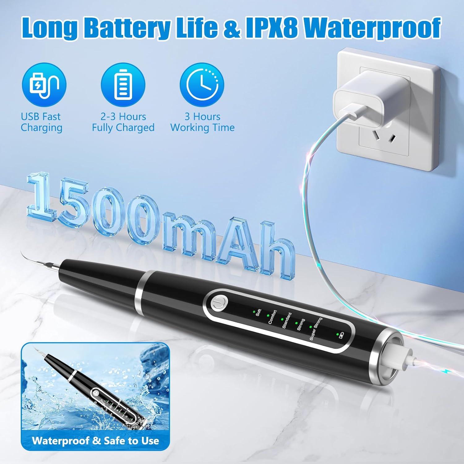 Removedor de sarro dental para perros MIONJO con luz LED