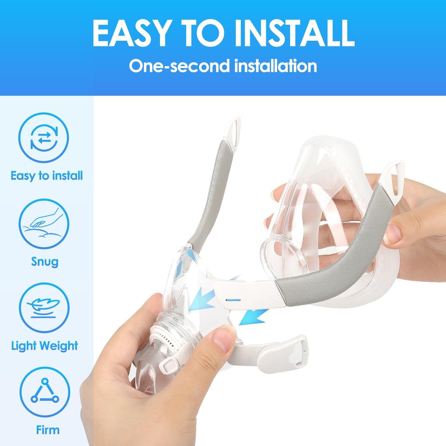 Cojín de Reemplazo YONCOZY para Máscara AirFit F20 - Pequeño