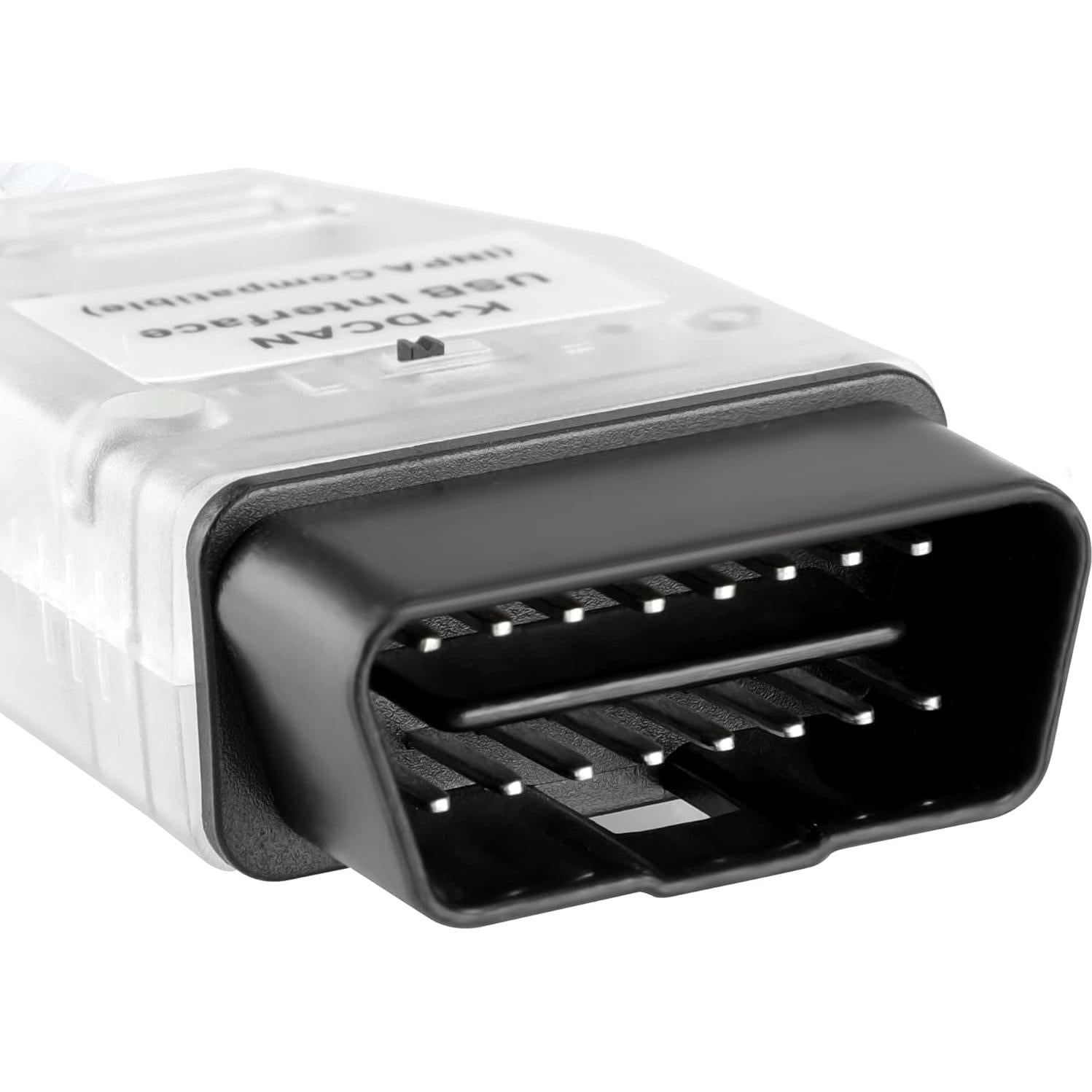Cable OBD2 LZLRUN K+DCAN para BMW con Interruptor