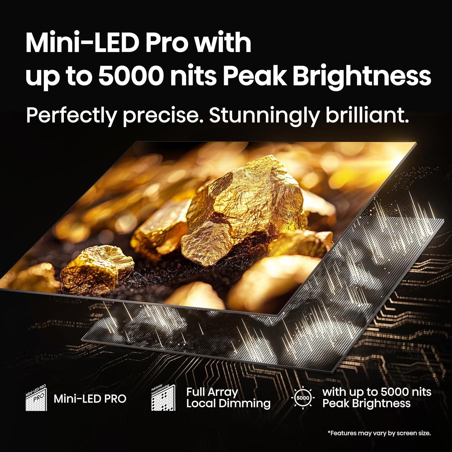 Televisor Hisense 55" U8 Mini-LED 4K UHD Smart TV 2025