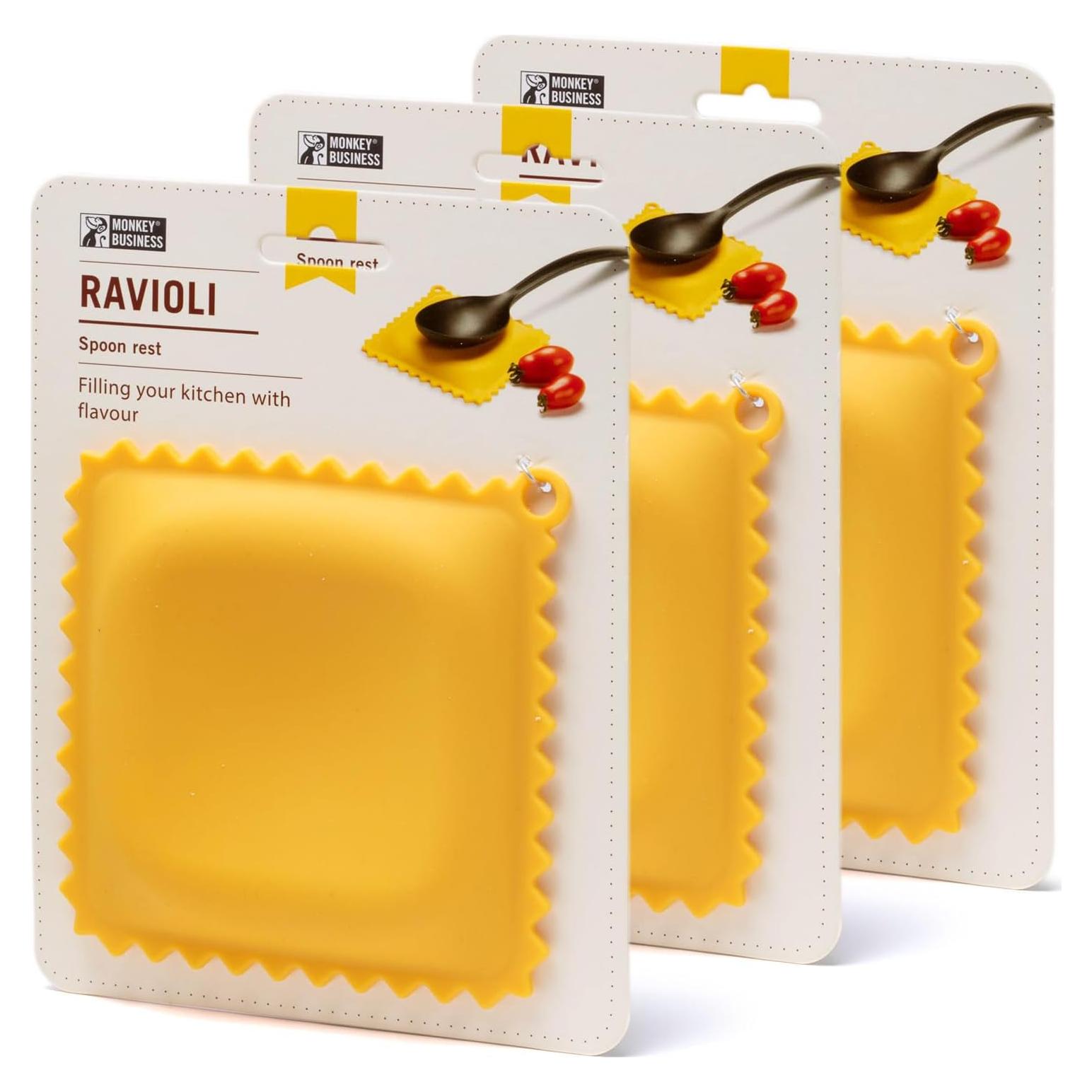 Soporte para cuchara ravioli Monkey Business - Paquete de 3