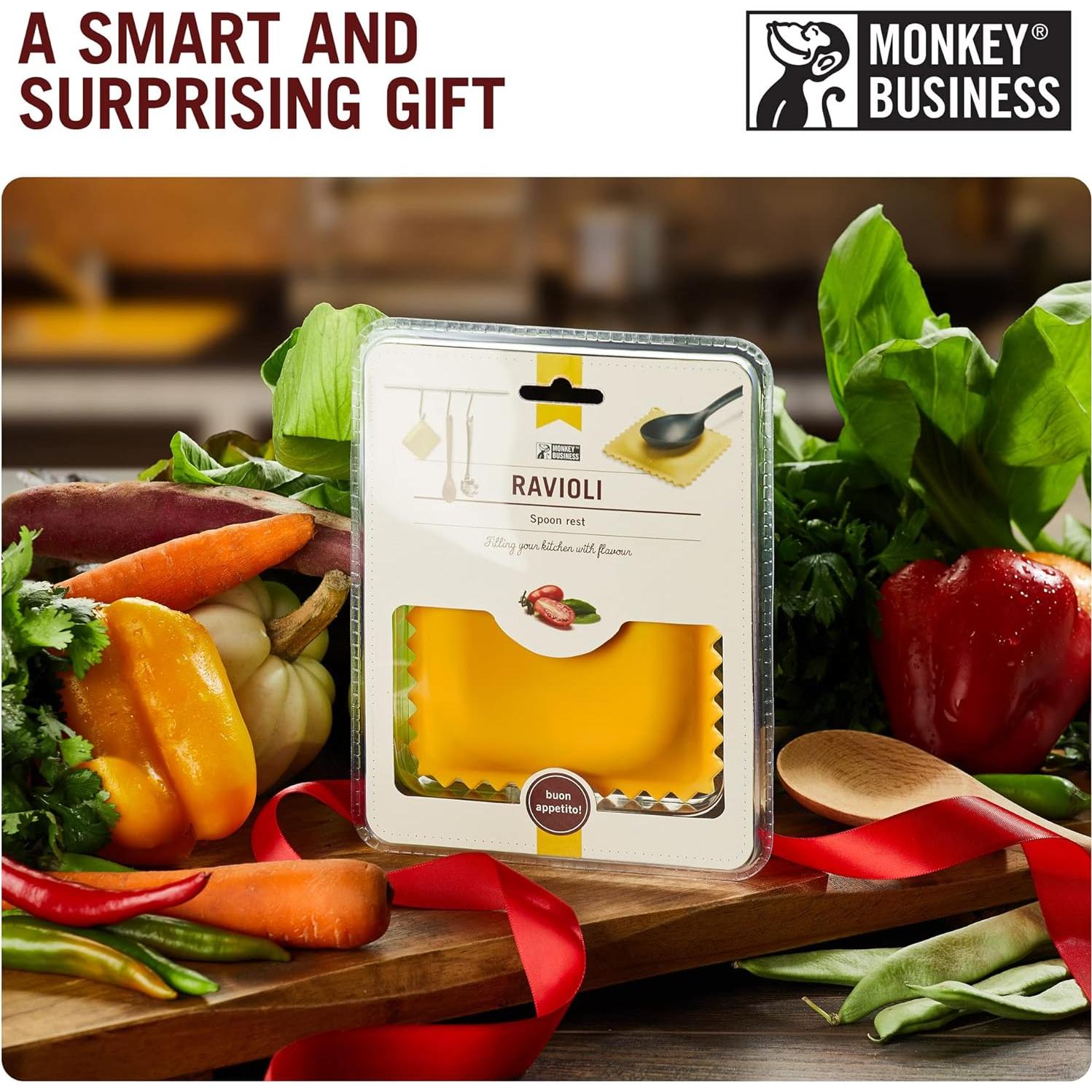 Soporte para cuchara ravioli Monkey Business - Paquete de 3