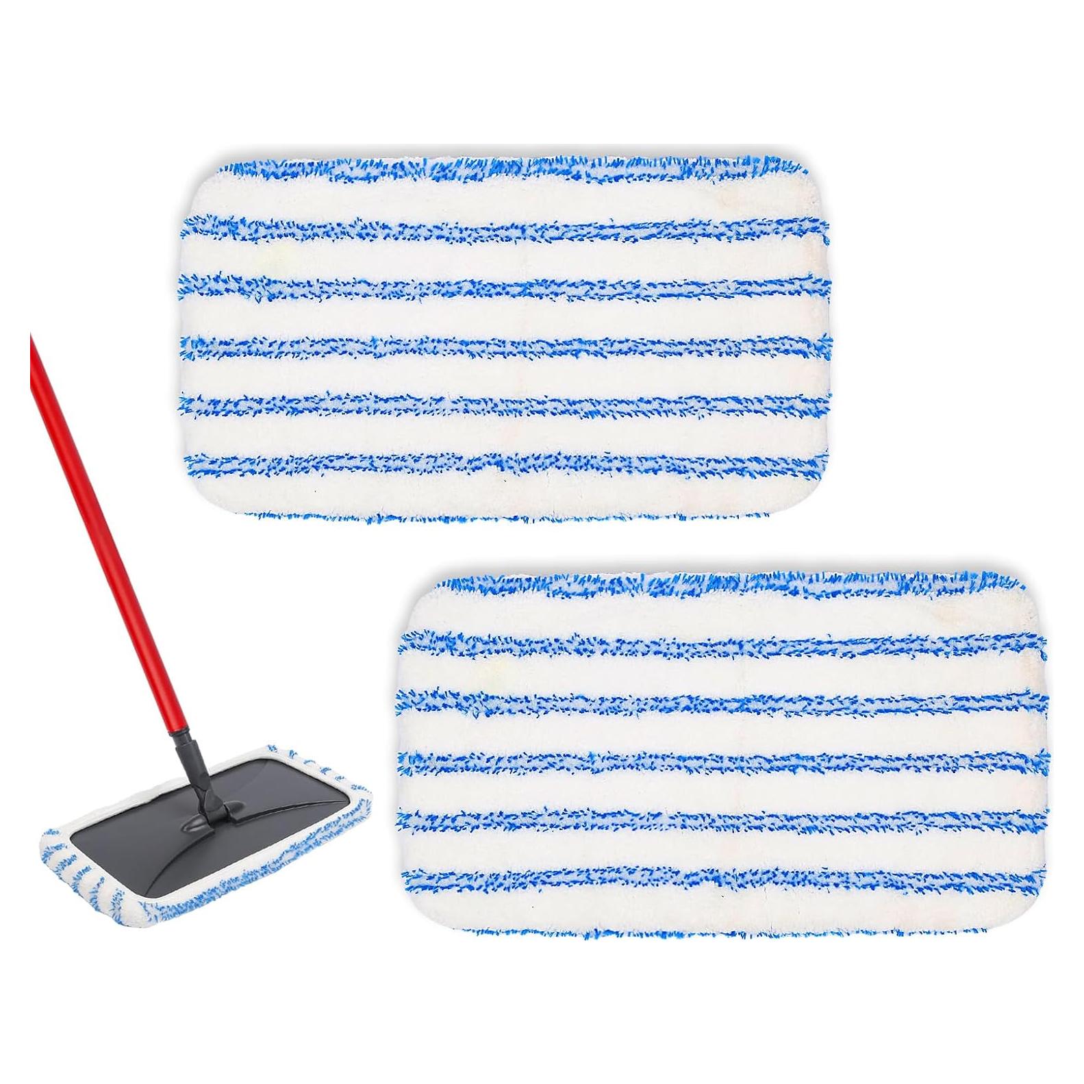 Juego de 2 Almohadillas de Fregona Reutilizables kCarpoly 38x20 cm