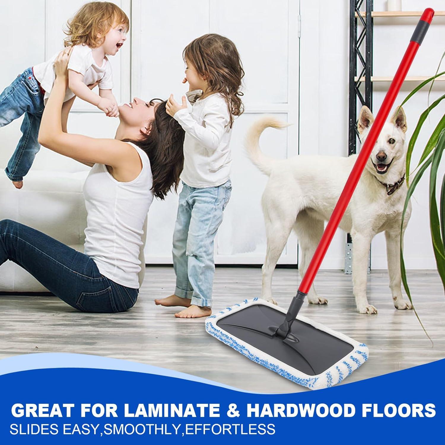 Juego de 2 Almohadillas de Fregona Reutilizables kCarpoly 38x20 cm