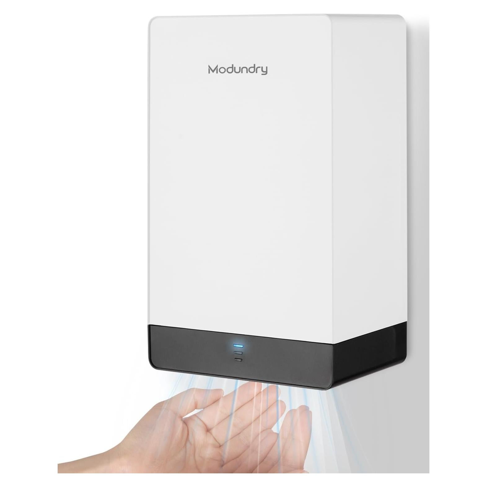 Secador de Manos Automático Modundry Blanco 1000W 80 m/s