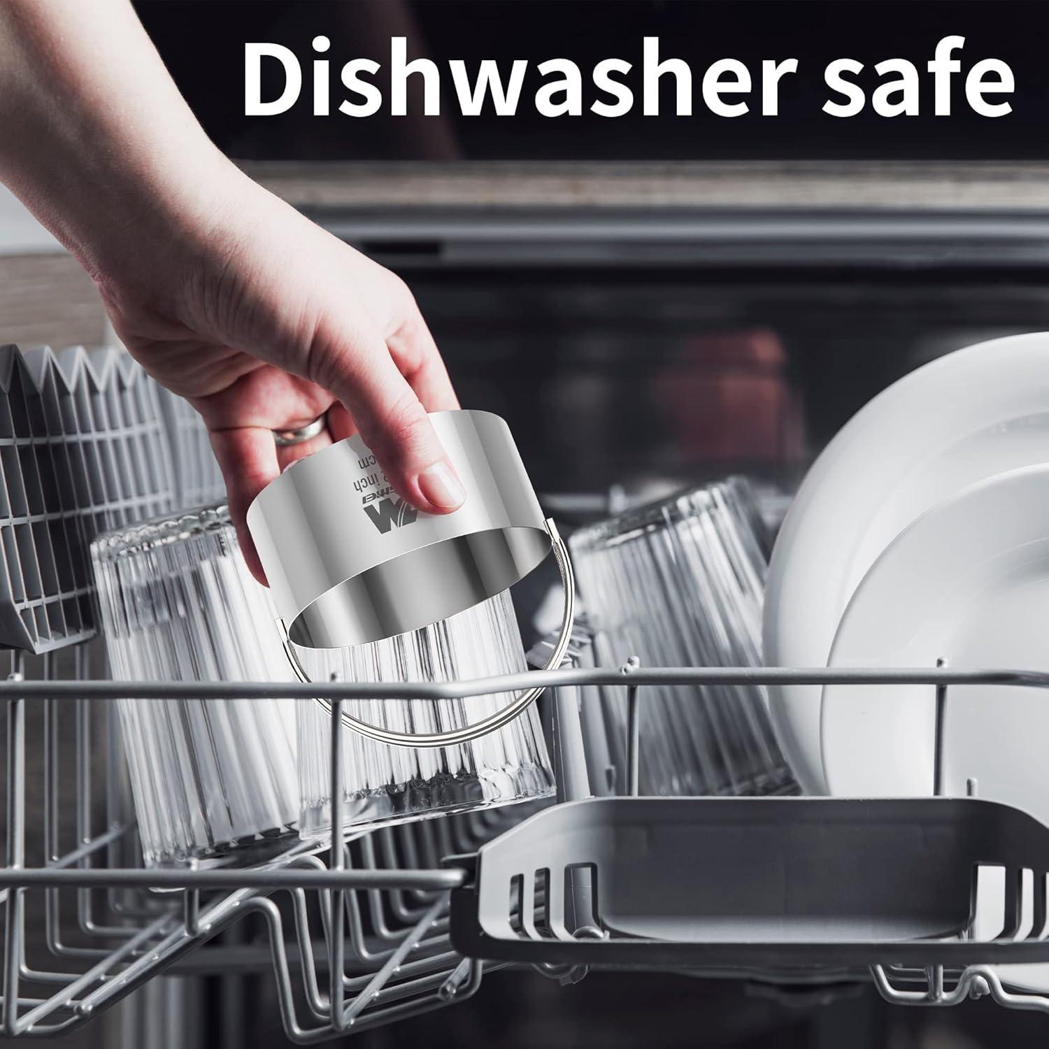 Juego de Cortadores de Galletas Redondos M JINGMEI 12 Piezas