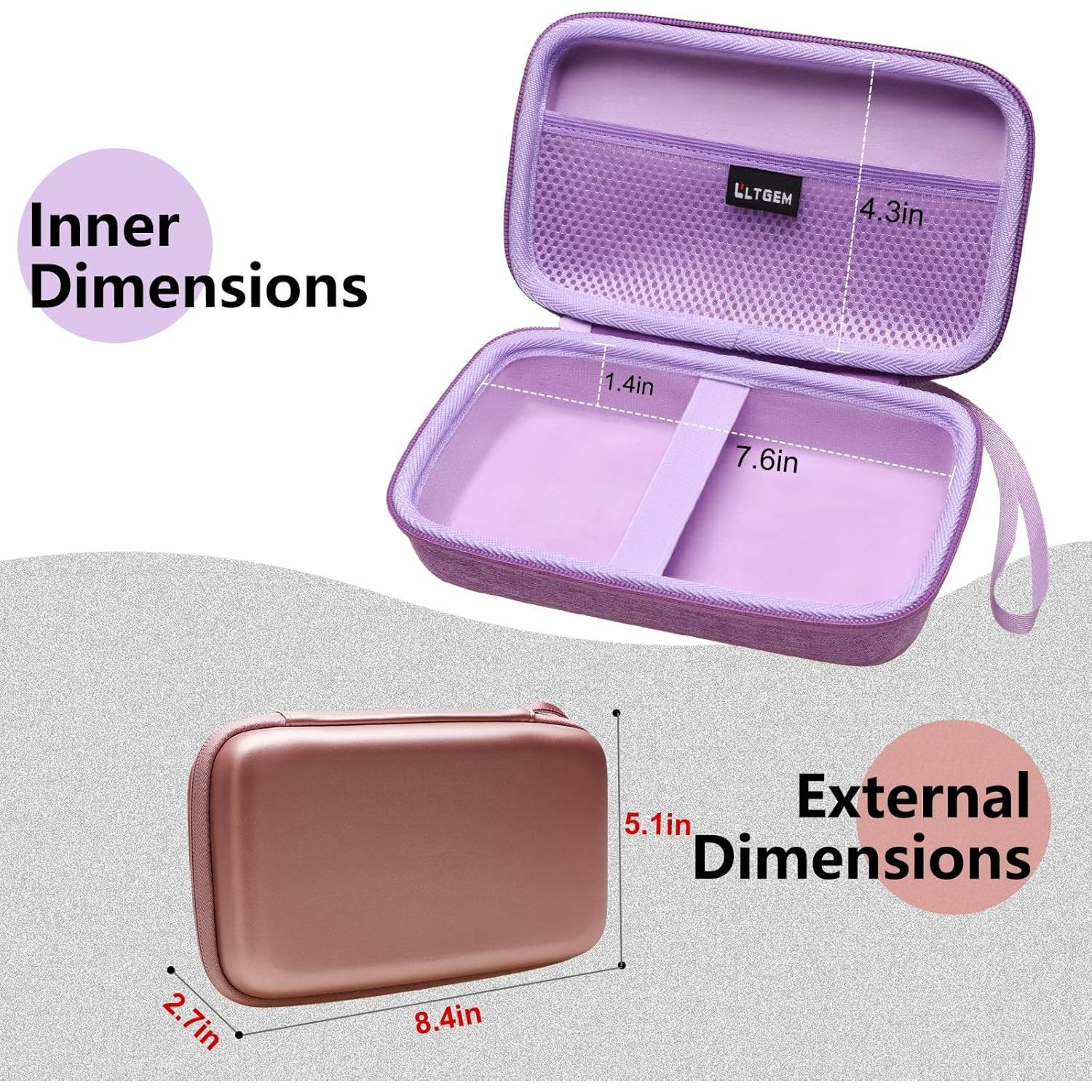 Funda de Luz de Cuello LTGEM Azul Compatible con Glocusent y Más