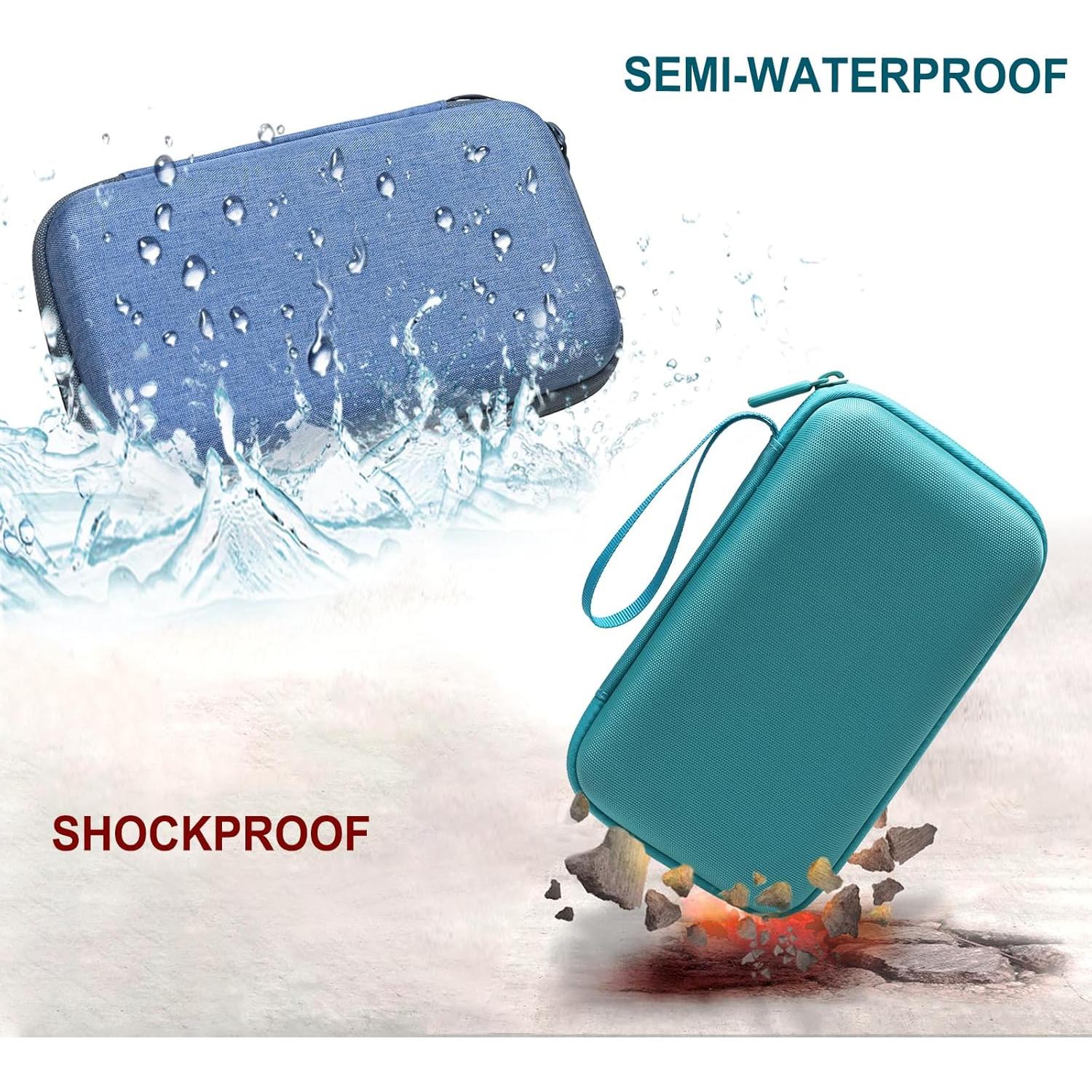 Funda de Luz de Cuello LTGEM Azul Compatible con Glocusent y Más