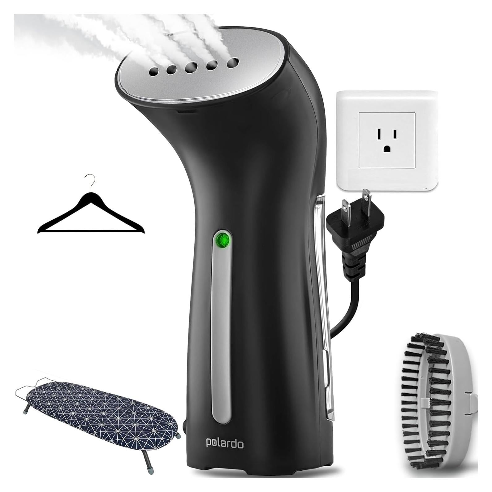 Plancha de Viaje Compacta Polardo SCP-01 900W 120V Negra