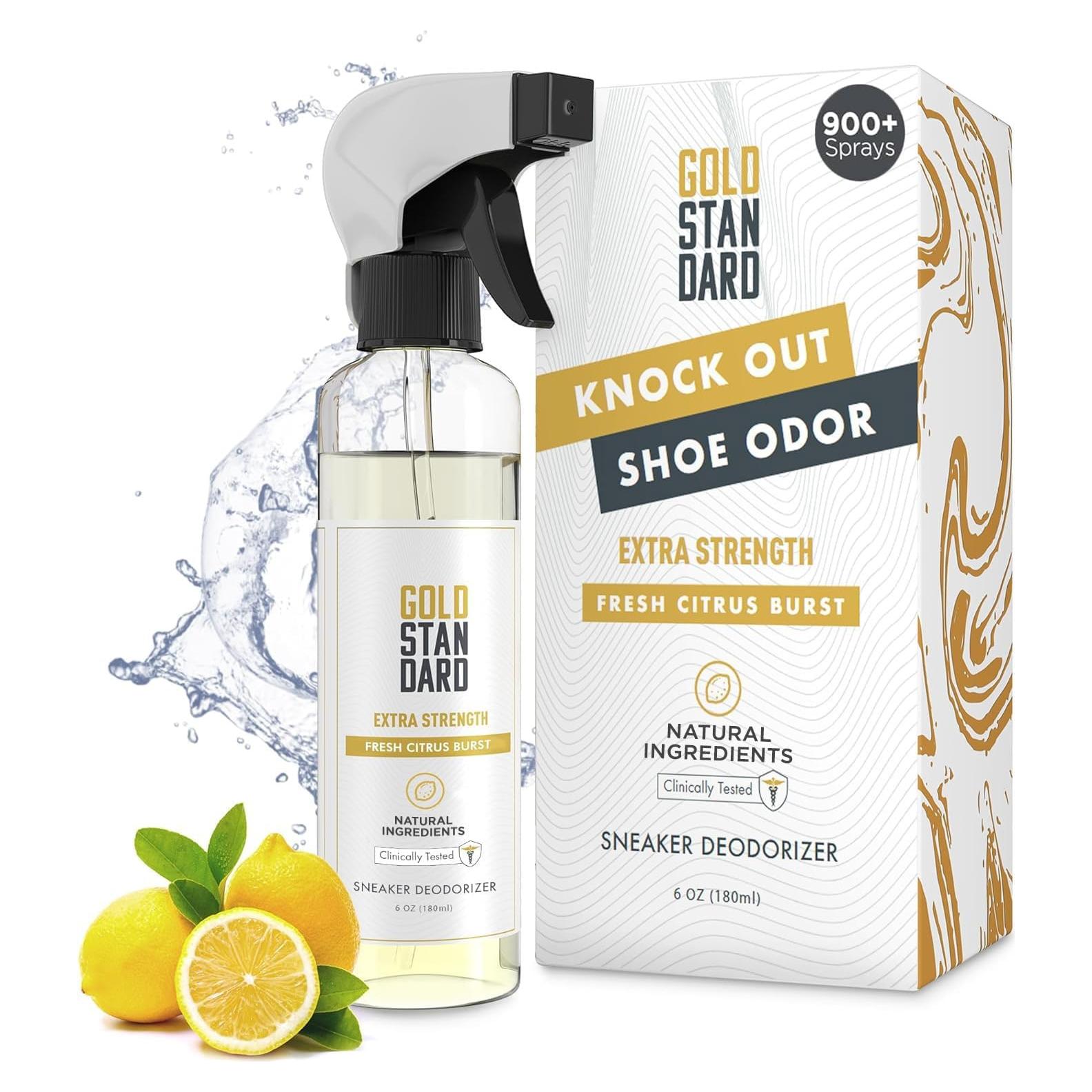 Desodorante Natural para Zapatos Gold Standard 170 ml Cítrico