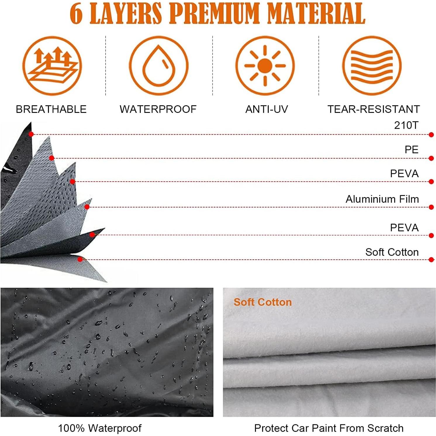 Funda de Coche Impermeable Sportuli para Volkswagen Beetle 60-80