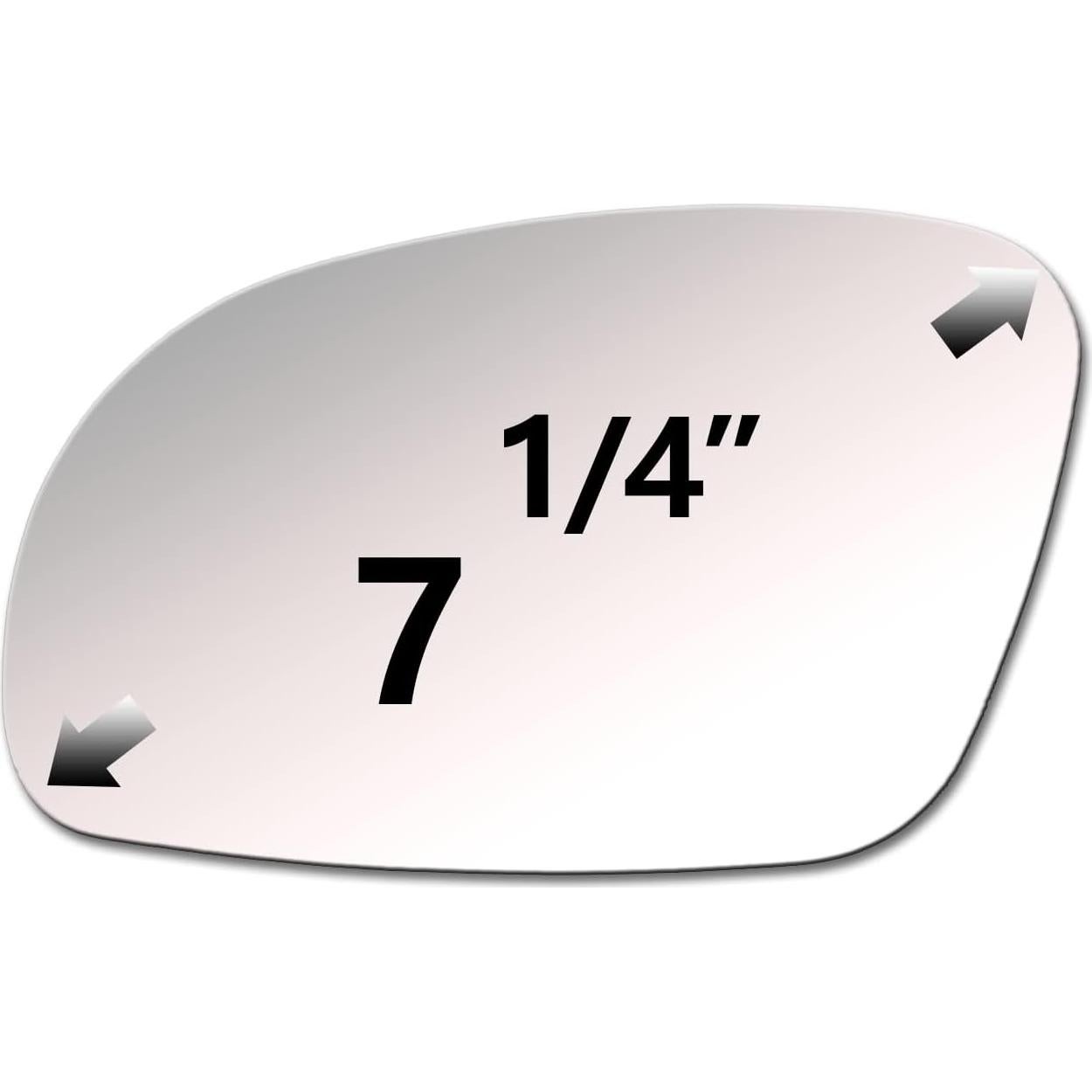 Cristal Espejo ReYee Izquierdo Volkswagen Beetle 2001-2010