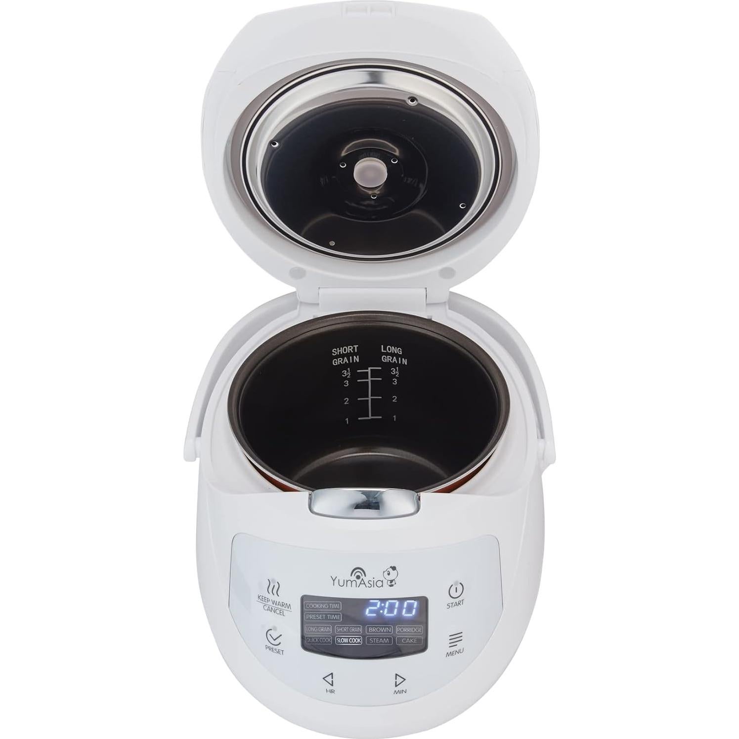 Olla Arrocera Yum Asia Panda 0.63L Cerámica 3.5 Tazas