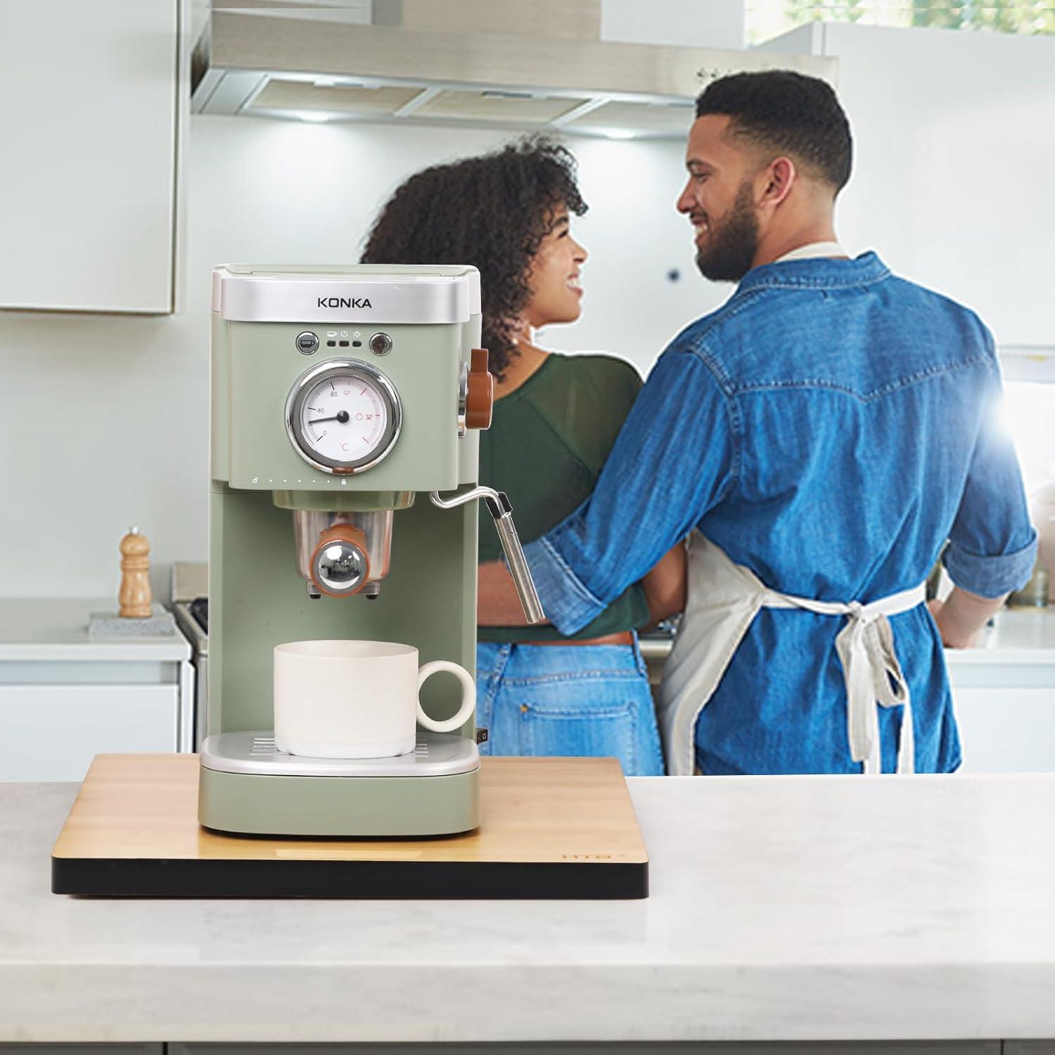 Appliance Sliders for Kitchen Appliances,Sliding Tray for Coffee Maker,Bamboo Small Appliance Slider for Heavy Appliances with Rolling Wheels