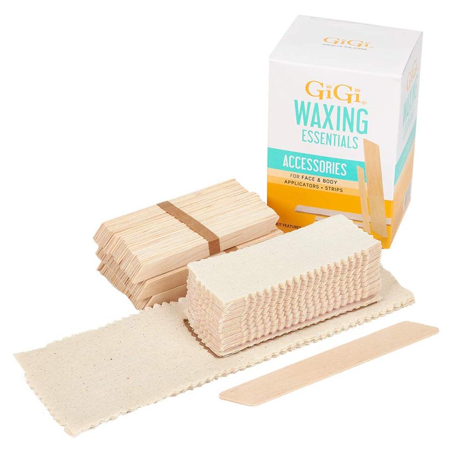 Kit de Depilación con Cera GiGi - Aplicadores y Tiras Muselina